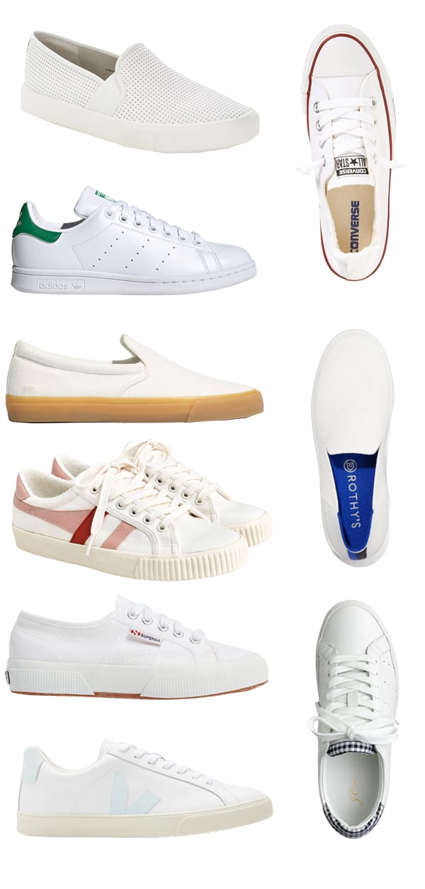WHITE SNEAKERS ROUNDUP