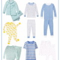 best toddler pajamas from petite plume, lake pajamas, joy street kids, little sleepies, honestbaby, hanna andersson, and minnow swim